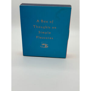 Chronicle Books Decor Box of Thoughts of Simple Pleasures